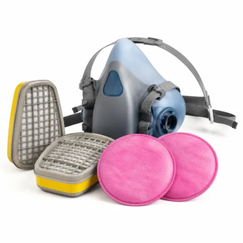 Respirador de Silicona o Caucho Gas y Polvo con Filtros 6003 y 2097