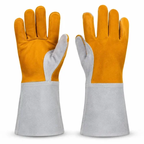 Guantes Cuero Cromo Refuerzo Interior 12 Pulgadas