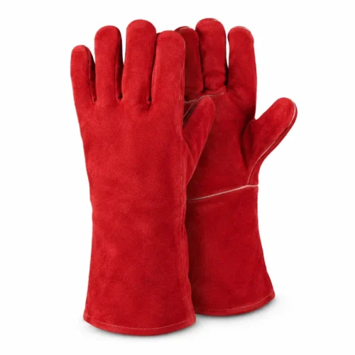 Guantes Soldador Rojo